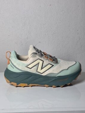 New Balance Mint & Teal Trail Runner with Tan Accents